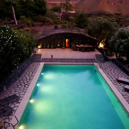 Villa Luxury In Nature With Swimming Pool Tenerife, Santiago Del Teide, With Sea And Mountain Views *
