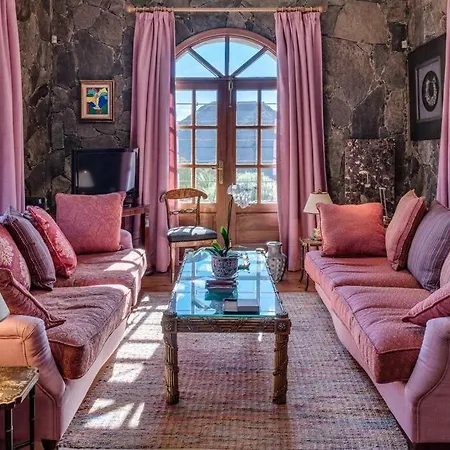 Villa Luxury In Nature With Swimming Pool Tenerife, Santiago Del Teide, With Sea And Mountain Views