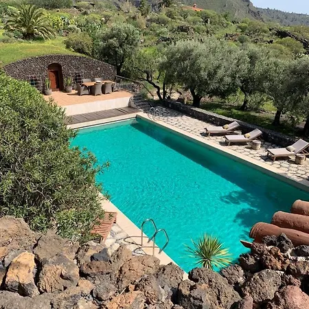 Luxury In Nature With Swimming Pool Tenerife, Santiago Del Teide, With Sea And Mountain Views